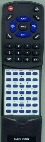 TOSHIBA CT8004 Replacement Remote