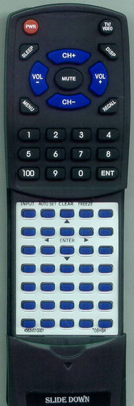 TOSHIBA 45.83V01G001 Replacement Remote