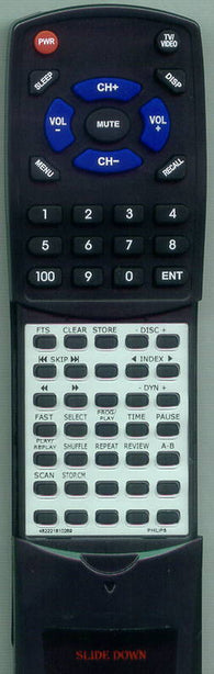 MAGNAVOX RT482221810289 Replacement Remote