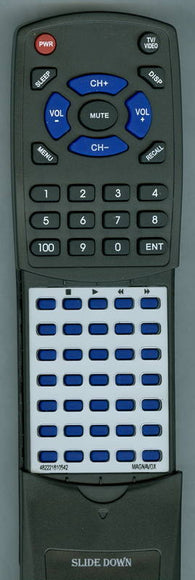MAGNAVOX RT482221810542 Replacement Remote