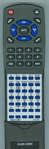 PHILIPS 313911876520 Replacement Remote