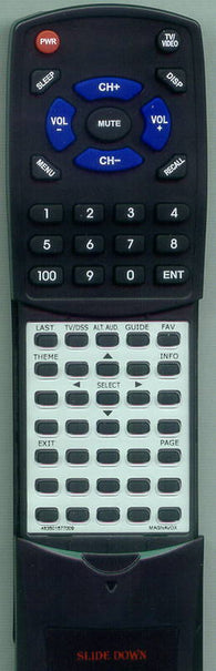MAGNAVOX 483501577009 Replacement Remote