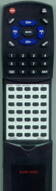 MAGNAVOX RT483521837077 Replacement Remote