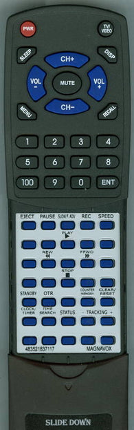 MAGNAVOX RT483521837117 Replacement Remote