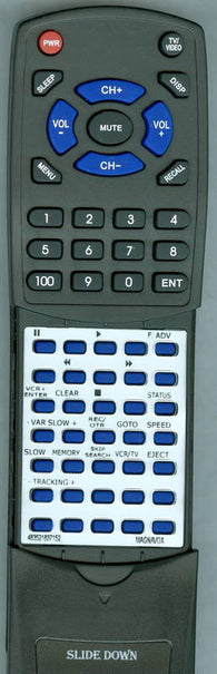 MAGNAVOX RT483521837152 Replacement Remote