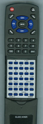 MAGNAVOX VRU462AT Replacement Remote