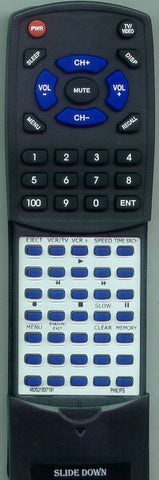 PHILIPS VRX262AT22 Replacement Remote