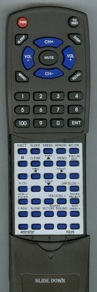 MAGNAVOX RT483521837227 Replacement Remote