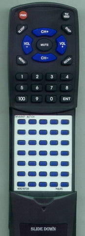 PHILIPS 19SV07B101 Replacement Remote
