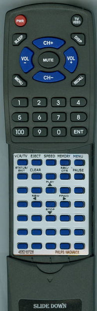 MAGNAVOX RT483521837235 Replacement Remote