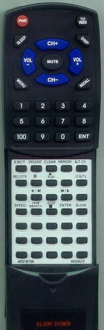 PHILIPS VR620CAT21 Replacement Remote