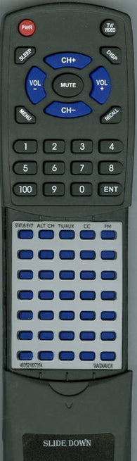 MAGNAVOX RT483521837334 Replacement Remote