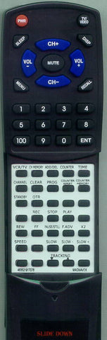 PHILCO 483521917078 Replacement Remote