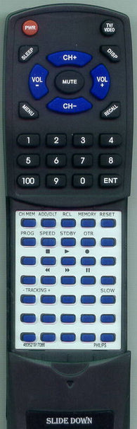 MAGNAVOX RT483521917086 Replacement Remote