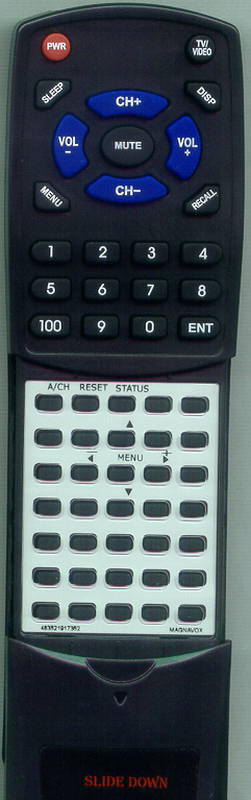 MAGNAVOX RR1345C101 Replacement Remote Control