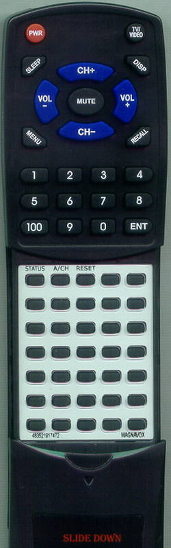 MAGNAVOX RS2761B Replacement Remote Control