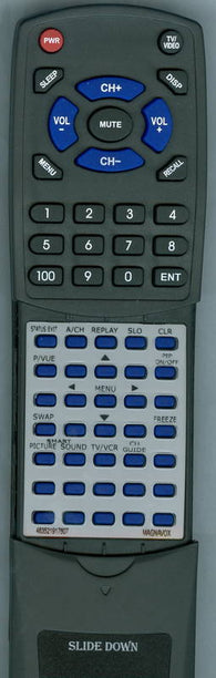 MAGNAVOX RT483521917607 Replacement Remote