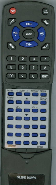 DAEWOO DP42WM Replacement Remote