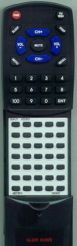 AUDIOVOX R38T01 Replacement Remote