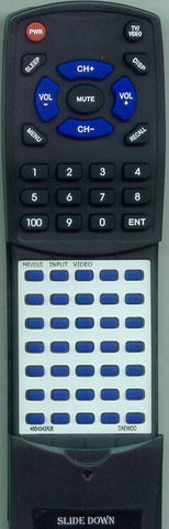 DAEWOO DTQ-14V1FCWM Replacement Remote