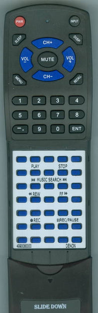 DENON 4990080000 Replacement Remote
