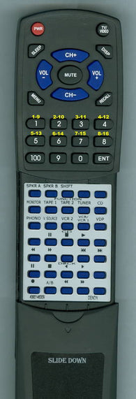 DENONINSERT RT4990146009 Replacement Remote