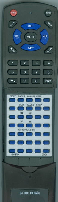 DENON 4990167004 Replacement Remote