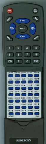 DENON 4990240002 Replacement Remote