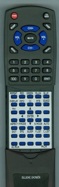 RCA RT2412D Replacement Remote