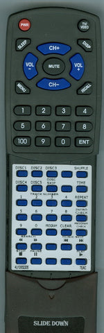 TEAC 4U10002205 Replacement Remote