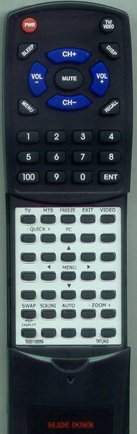 TATUNG WM42HDMT Replacement Remote