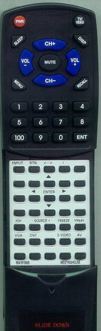 WESTINGHOUSE LVM37W1 Replacement Remote