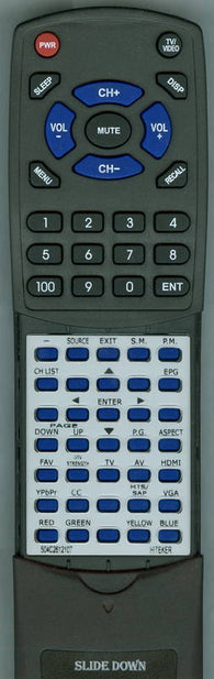 HITEKER 504C2612107 Replacement Remote