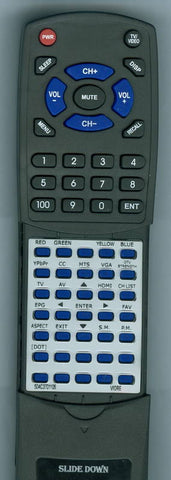 VIORE LC24VF70 Replacement Remote