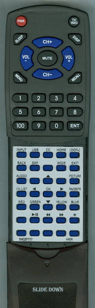 HAIER 28E2000 Replacement Remote