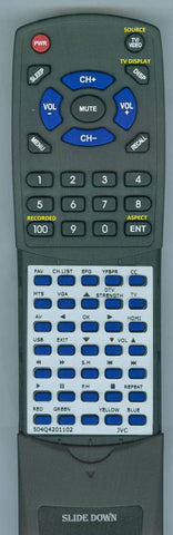 JVCINSERT RMC1240 Replacement Remote