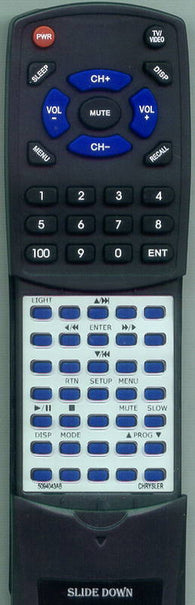 CHRYSLER GRAND CARAVAN 2007 Replacement Remote