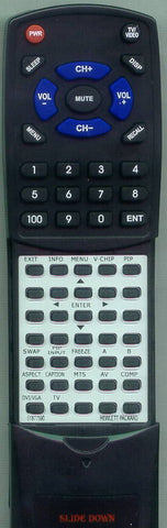 HP P8719AA Replacement Remote