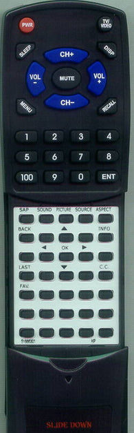 HEWLETTPACKARD LC3270N Replacement Remote