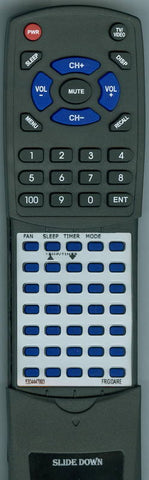 FRIGIDAIRE FAH085P1T1 Replacement Remote