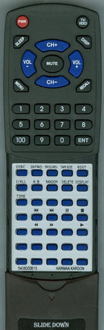 HK FL8300BLK Replacement Remote