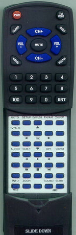 JAMO RT55170 Replacement Remote
