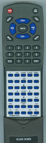 POLAROID RT55GSR4100KL Replacement Remote