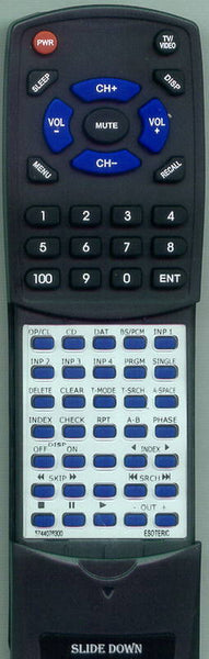 ESOTERIC P2 Replacement Remote – Remotes.net