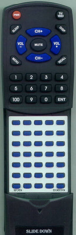 SOUNDESIGN 587C Replacement Remote