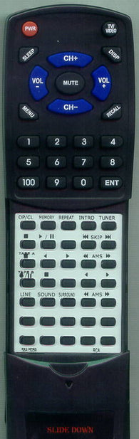RCA RT58A15059 Replacement Remote