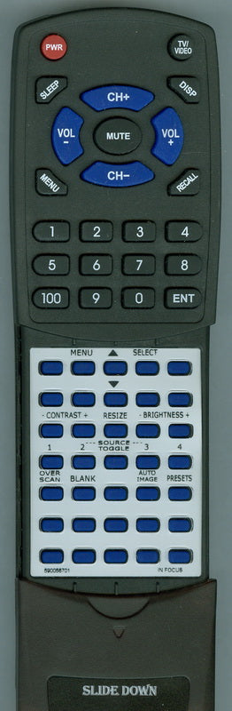 INFOCUS 590-0567-01 Replacement Remote – Remotes.net