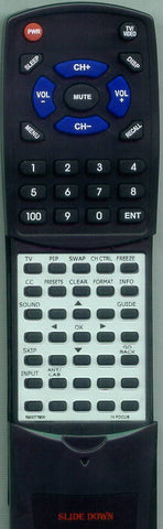 INFOCUS 61MD10 Replacement Remote