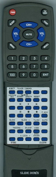 GOLDSTAR RT597069G Replacement Remote