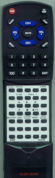 GOLDSTAR RT597083B Replacement Remote